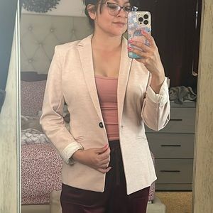 H&M pink blazer